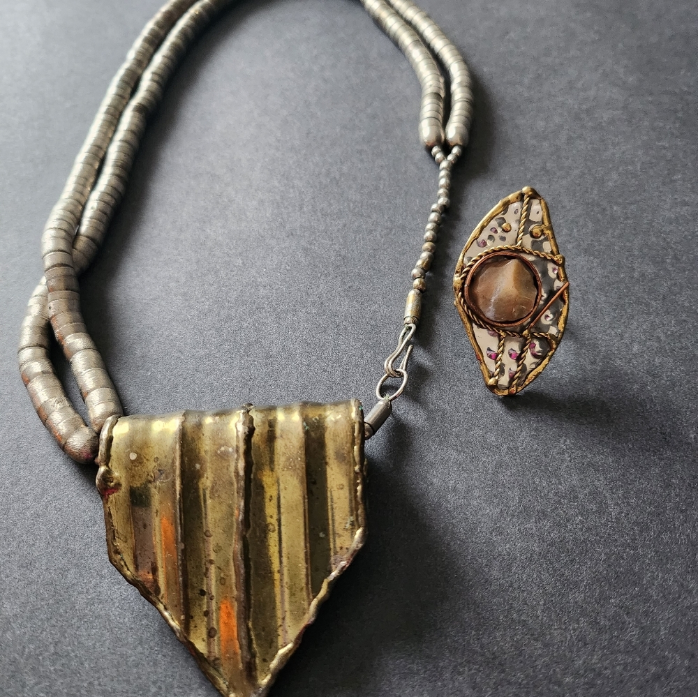 Necklace and ring set